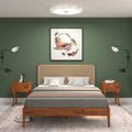 43" Queen Size Solid Wood Bed Frame V880539