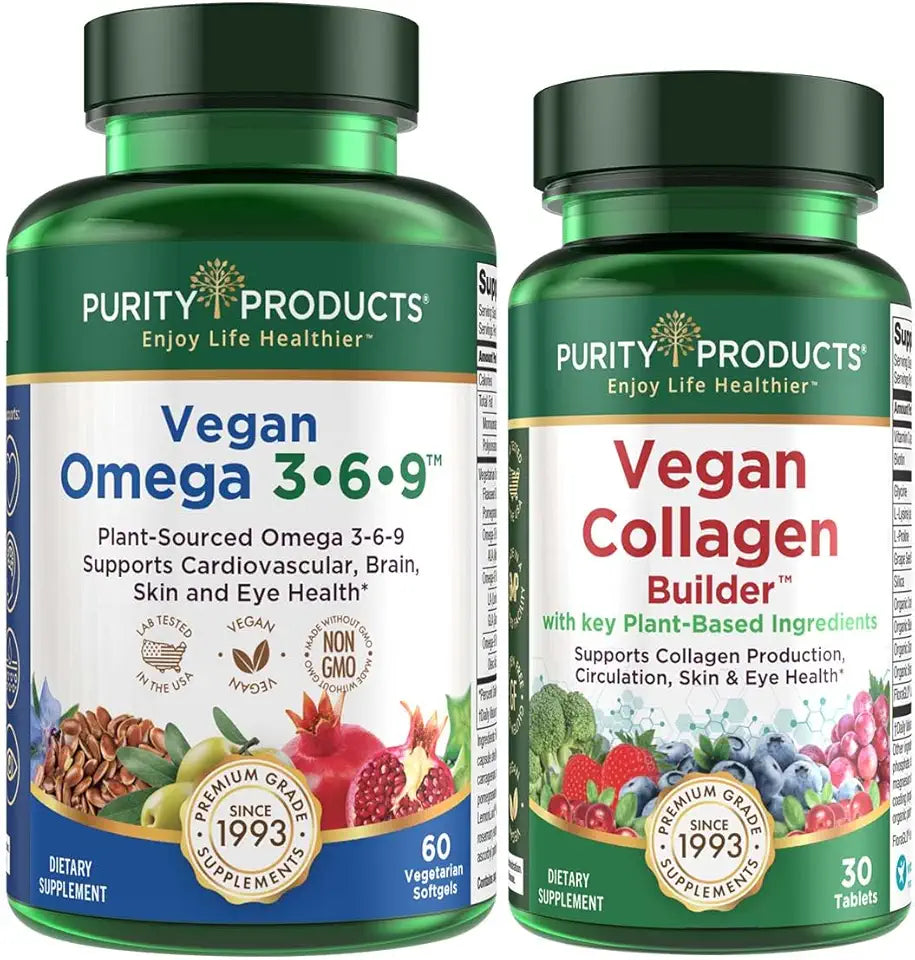 Vegan Omega 3-6-9 and Collagen Builder J623322